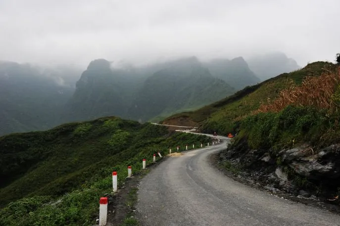 Pas bij Ha Giang Noord Vietnam